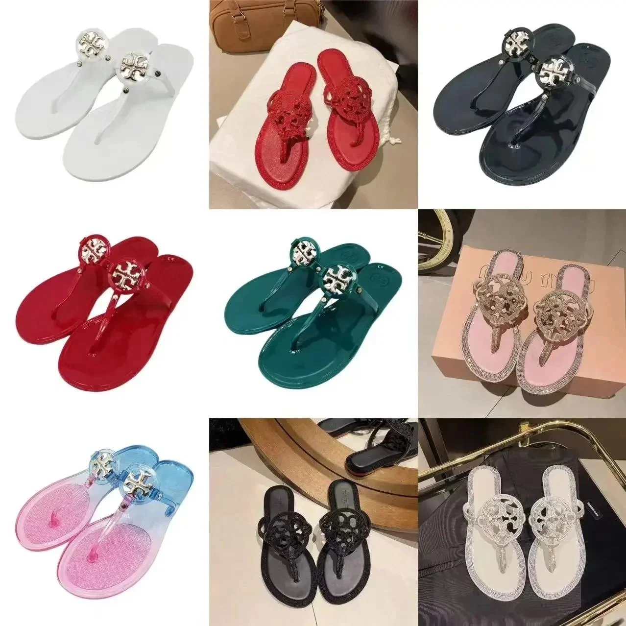 Tory Burch Miller Jelly Sandals [40 styles]