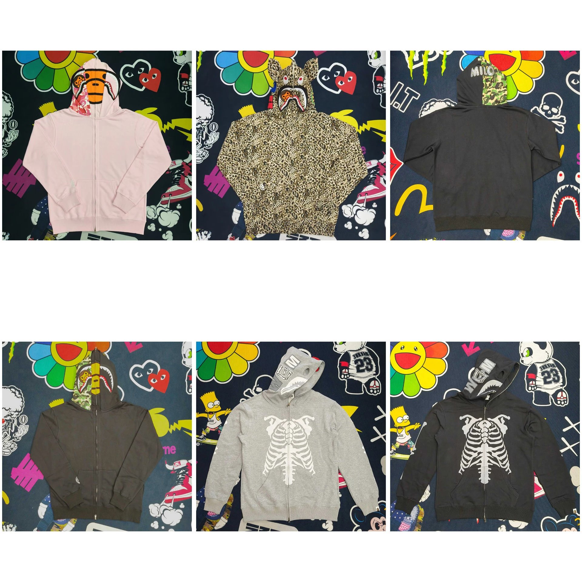 A BATHING APE Shark Hoodie