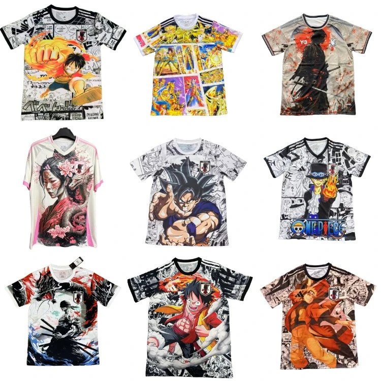 Anime Manga Graphic Print T-Shirts