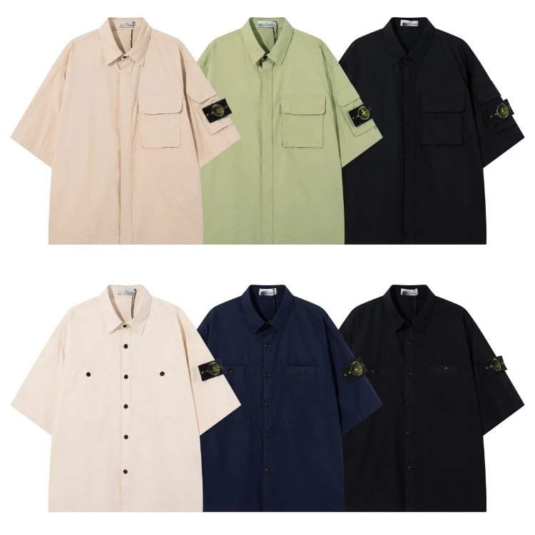Stone Island Short-Sleeve Utility Shirt [6 styles]
