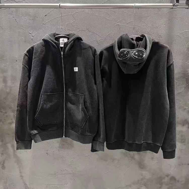 C.P. Company Goggle Hoodie Zip-Up Sweatshirt