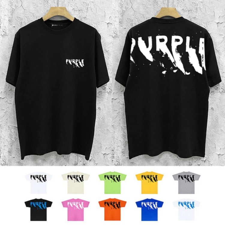 Purple Distressed Logo T-Shirt [11 styles]