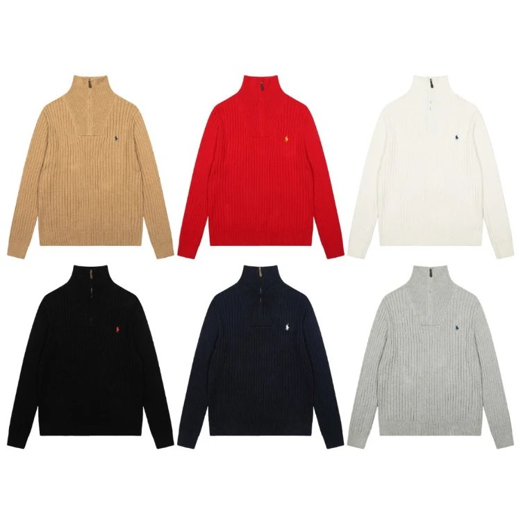 Polo Ralph Lauren Ribbed Quarter-Zip Sweater [6 styles]