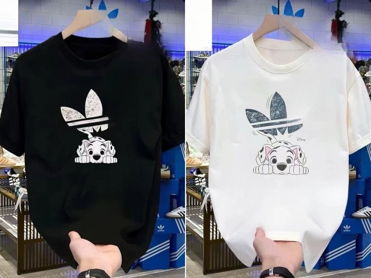 Adidas x Disney 101 Dalmatians Trefoil T-Shirt [2 styles]