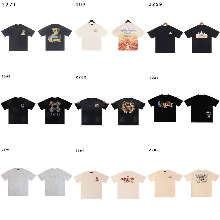Amiri Graphic T-Shirt [20 styles]